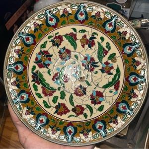 Vintage Handmade plate/wall hang from Greece